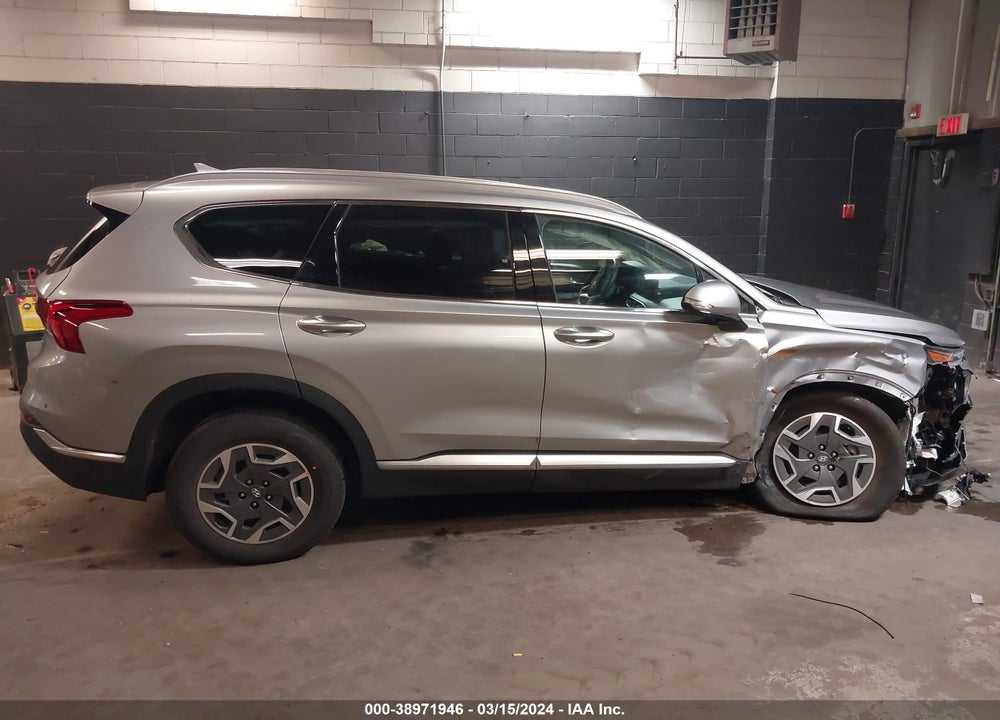 2023 HYUNDAI SANTA FE HYBRID BLUE VIN: 5NMS2DA1XPH018159