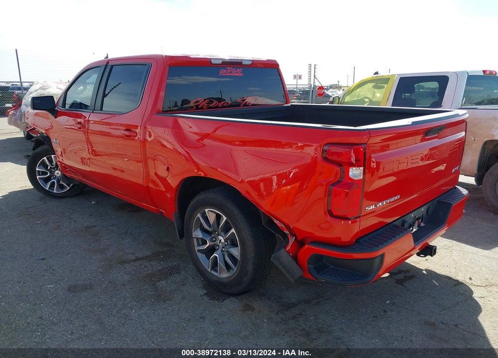 2021 CHEVROLET SILVERADO 1500 2WD SHORT BED RST VIN: 1GCPWDED7MZ252037