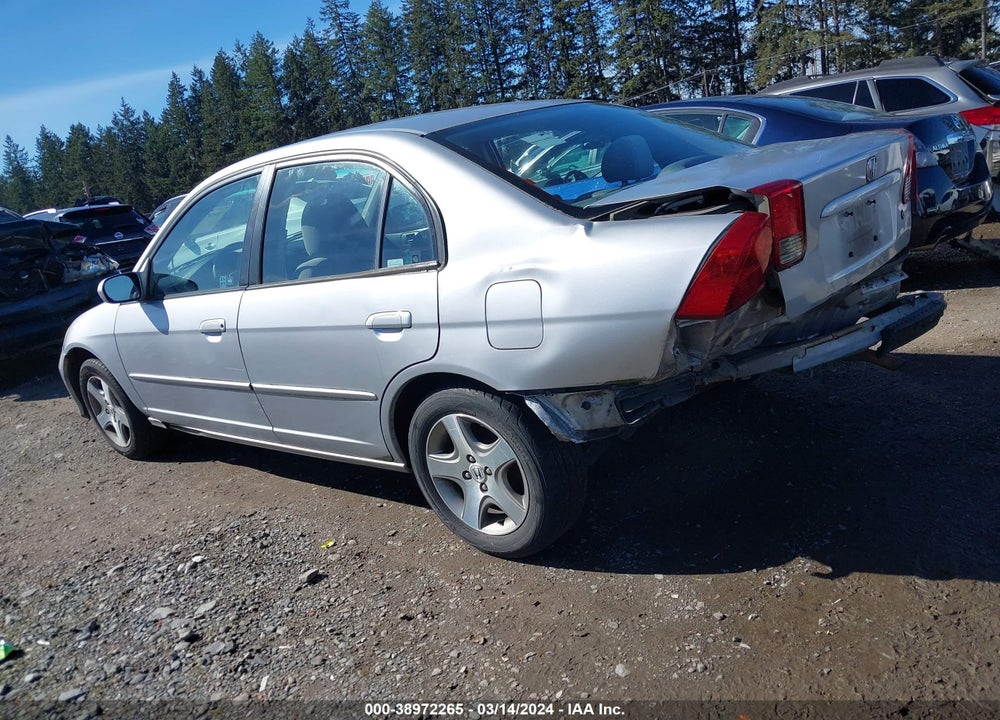 2004 HONDA CIVIC VIN: 2HGES26734H559982