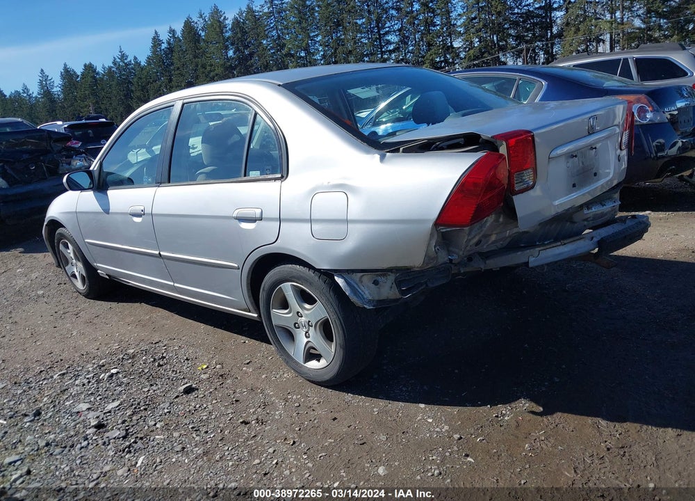 2004 HONDA CIVIC VIN: 2HGES26734H559982