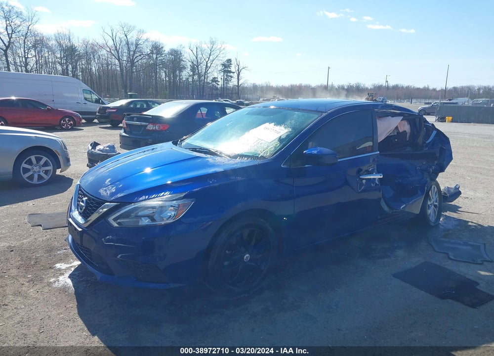 2018 NISSAN SENTRA SV VIN: 3N1AB7APXJY305499