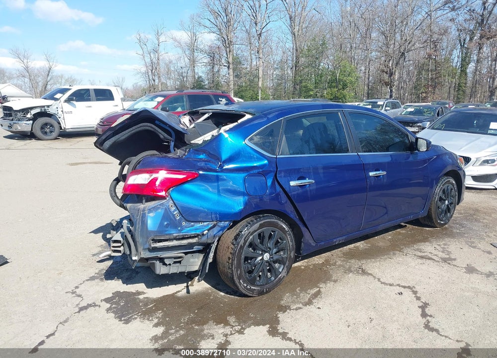 2018 NISSAN SENTRA SV VIN: 3N1AB7APXJY305499