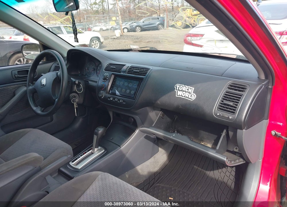 2005 HONDA CIVIC VP VIN: 1HGES16395L003820