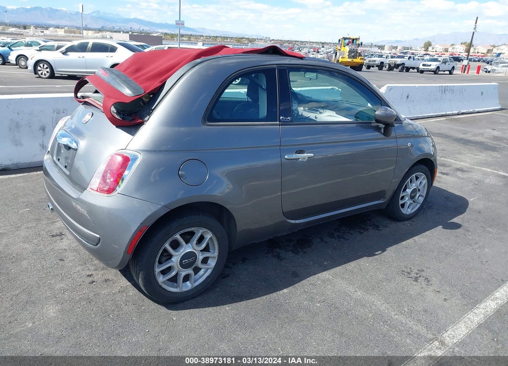 2012 FIAT 500C VIN: 3C3CFFDR2CT385631