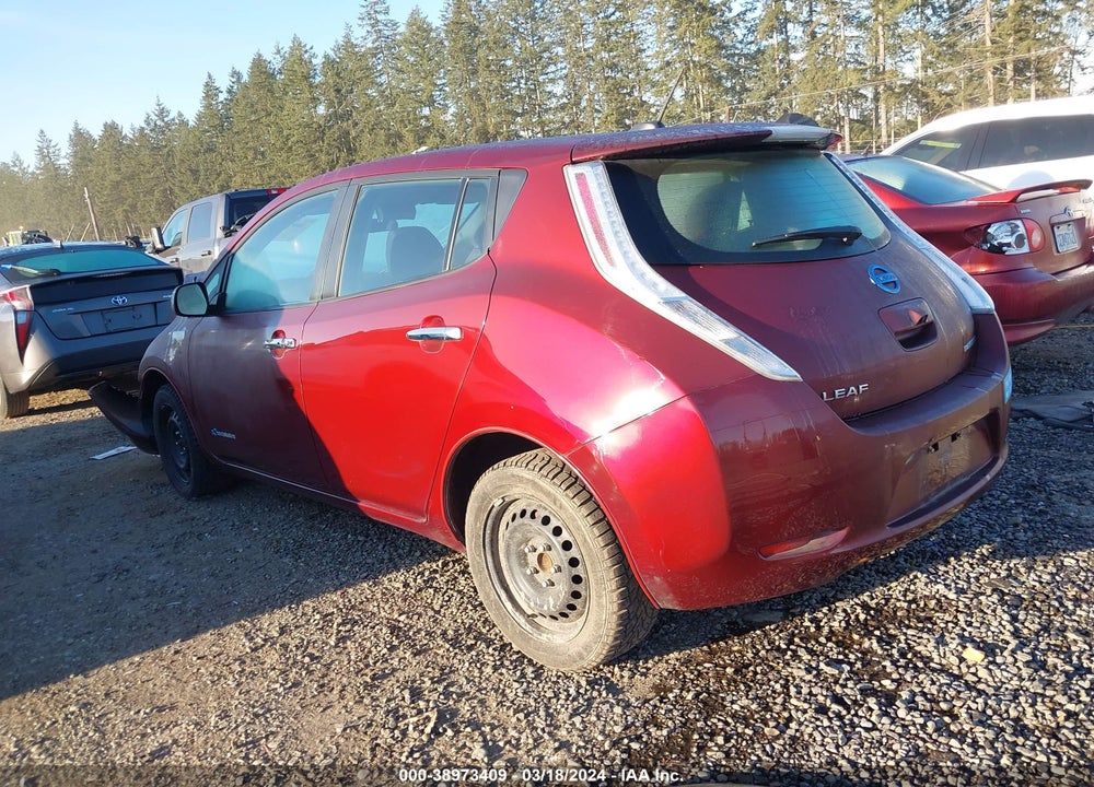 2017 NISSAN LEAF S VIN: 1N4BZ0CP8HC310145