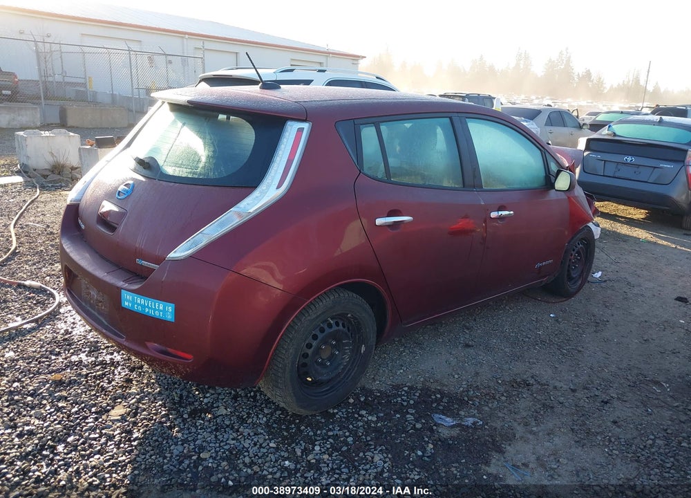 2017 NISSAN LEAF S VIN: 1N4BZ0CP8HC310145
