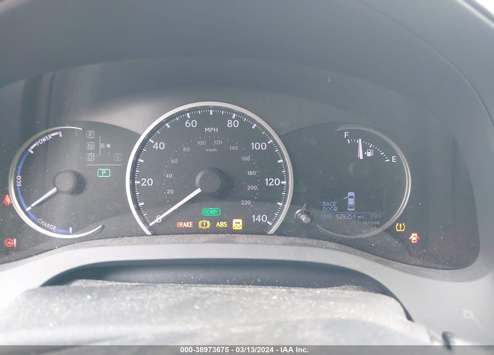 2012 LEXUS CT 200H PREMIUM VIN: JTHKD5BH8C2115157