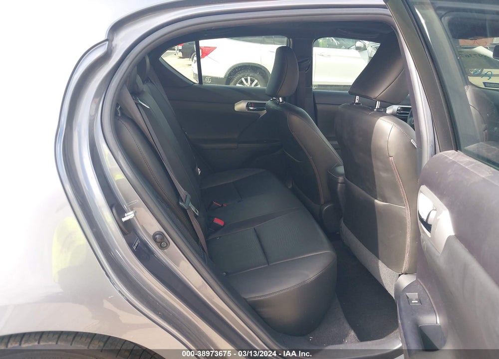 2012 LEXUS CT 200H PREMIUM VIN: JTHKD5BH8C2115157