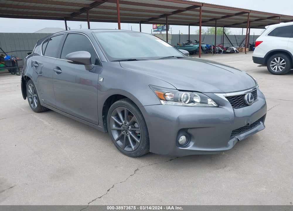 2012 LEXUS CT 200H PREMIUM VIN: JTHKD5BH8C2115157