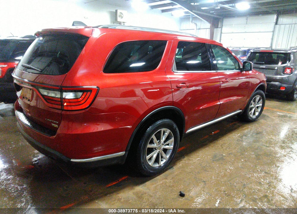 2014 DODGE DURANGO LIMITED VIN: 1C4RDJDGXEC450611
