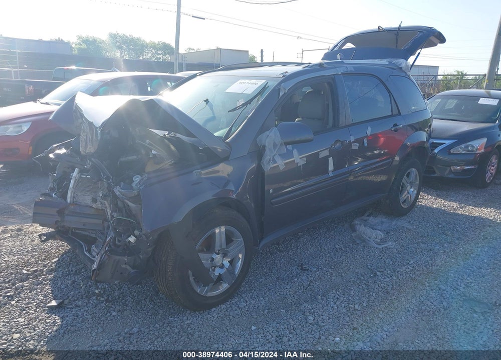 2008 CHEVROLET EQUINOX LT VIN: 2CNDL33F086010228