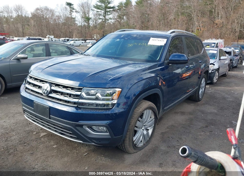 2019 VOLKSWAGEN ATLAS 3.6L V6 SEL VIN: 1V2MR2CA0KC606535