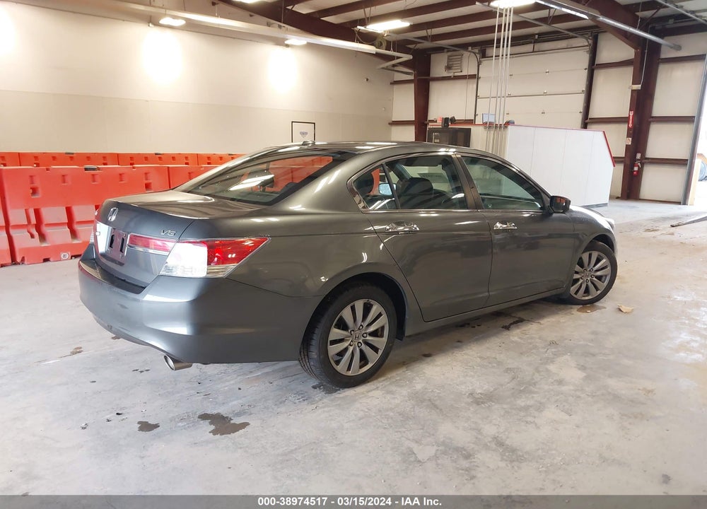 2012 HONDA ACCORD EXL VIN: IHGCP3F8XCA800070