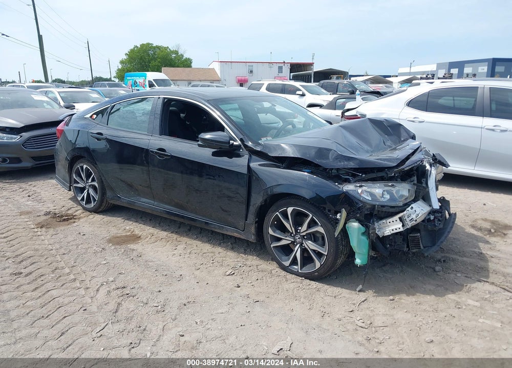2018 HONDA CIVIC SI VIN: 2HGFC1E54JH703384