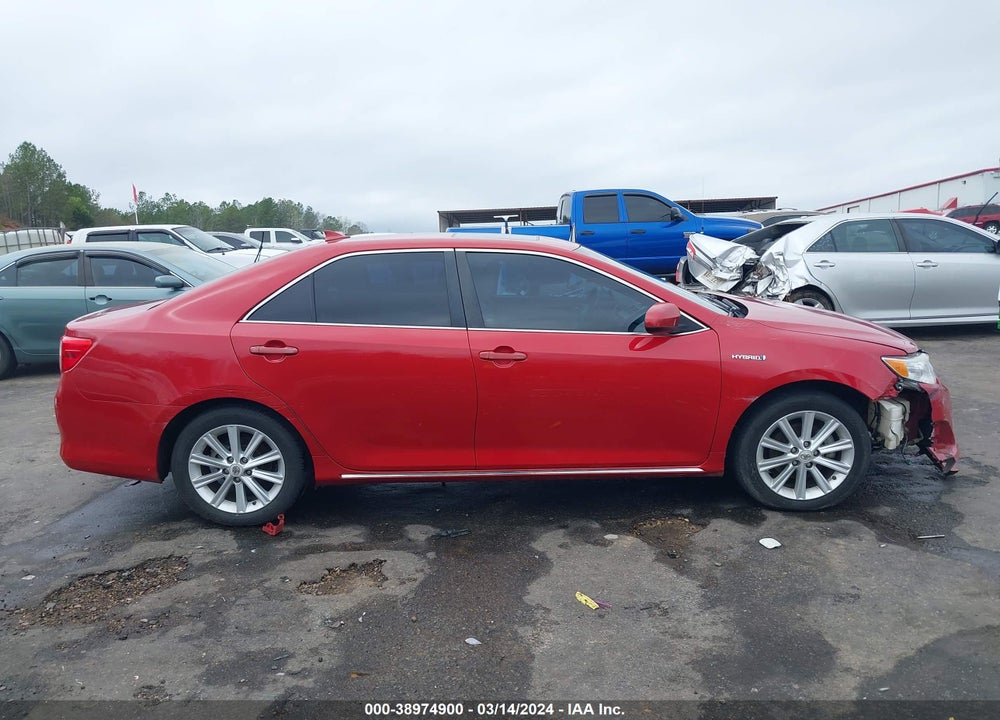 2012 TOYOTA CAMRY HYBRID XLE VIN: 4T1BD1FK0CU010323