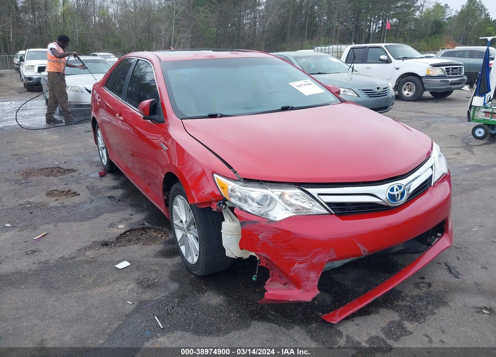 2012 TOYOTA CAMRY HYBRID XLE VIN: 4T1BD1FK0CU010323