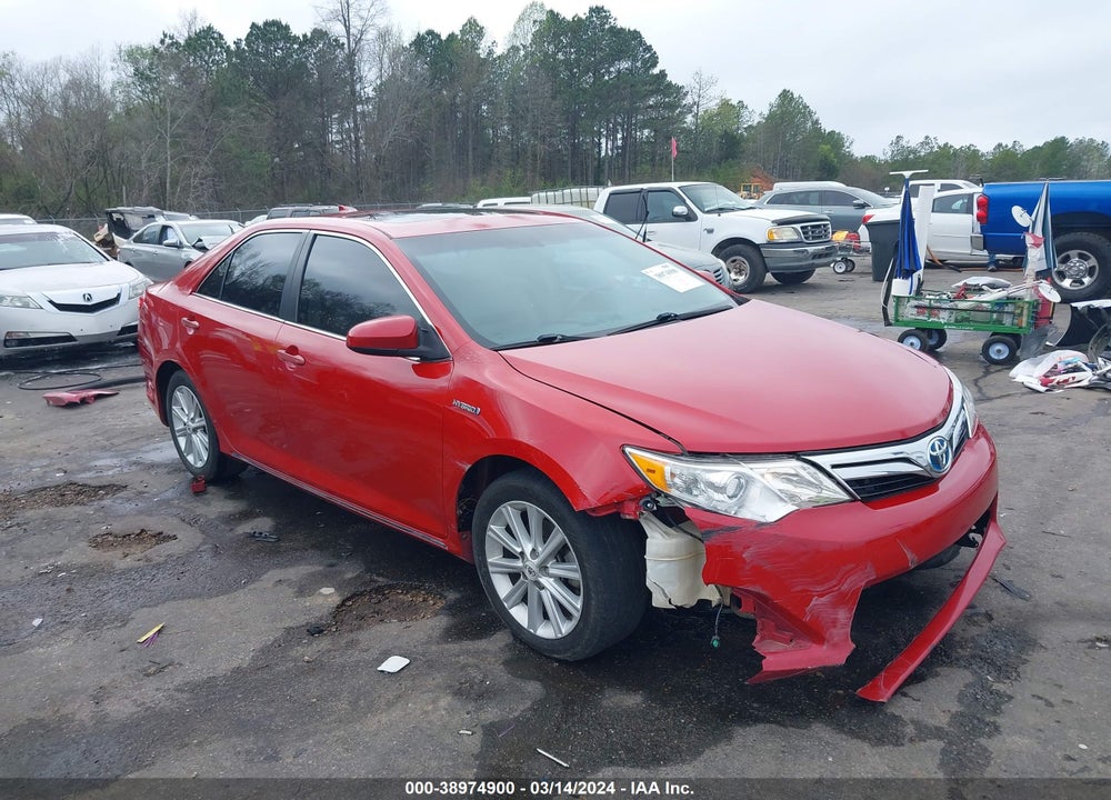 2012 TOYOTA CAMRY HYBRID XLE VIN: 4T1BD1FK0CU010323