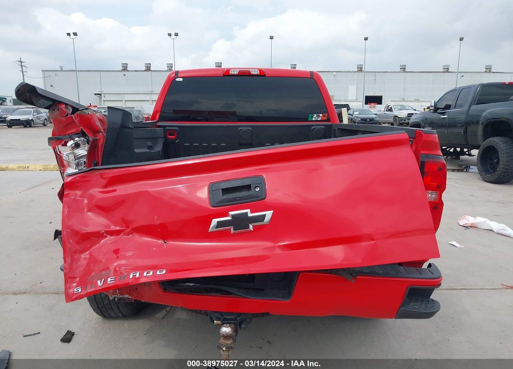 2017 CHEVROLET SILVERADO 1500 CUSTOM VIN: 1GCRCPEC2HZ296737