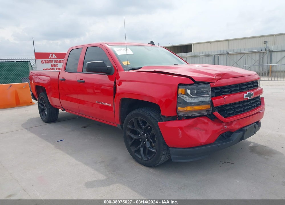 2017 CHEVROLET SILVERADO 1500 CUSTOM VIN: 1GCRCPEC2HZ296737