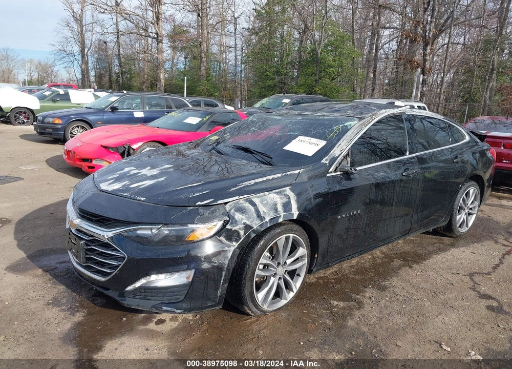 2021 CHEVROLET MALIBU FWD LT VIN: 1G1ZD5ST6MF019180