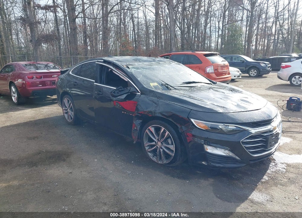 2021 CHEVROLET MALIBU FWD LT VIN: 1G1ZD5ST6MF019180