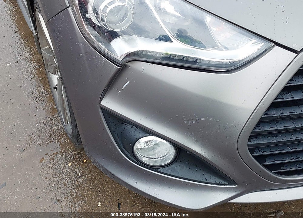 2013 HYUNDAI VELOSTER TURBO W/BLACK VIN: KMHTC6AE8DU173163