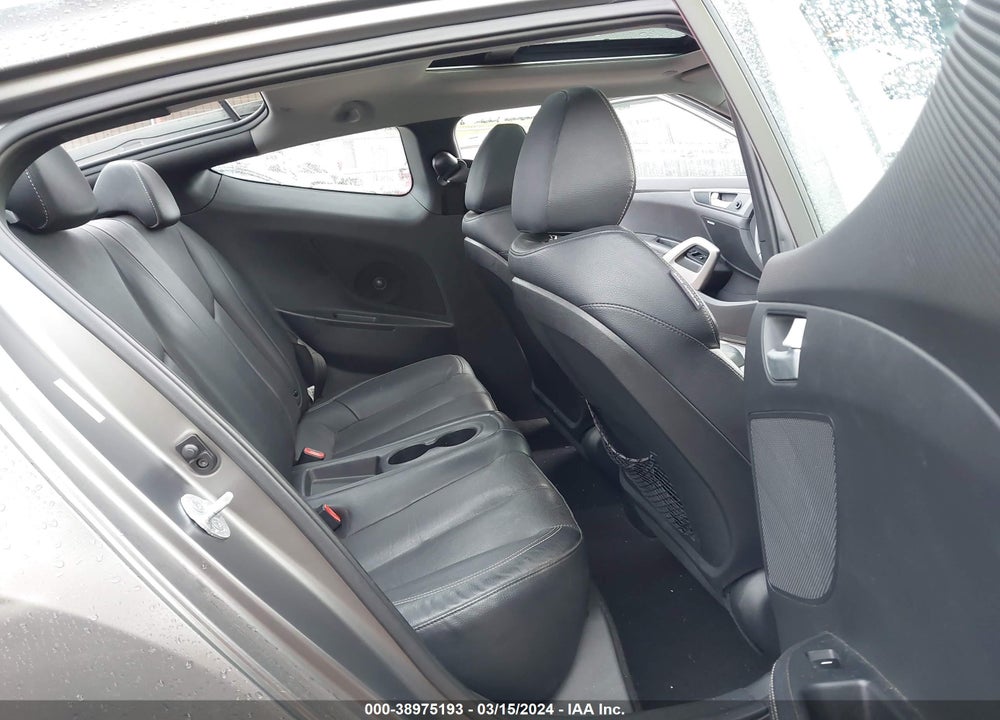 2013 HYUNDAI VELOSTER TURBO W/BLACK VIN: KMHTC6AE8DU173163