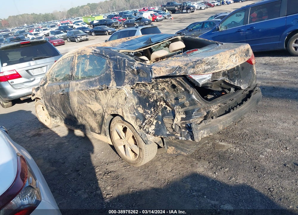 2013 HYUNDAI ELANTRA GLS VIN: KMHDH4AE6DU795562