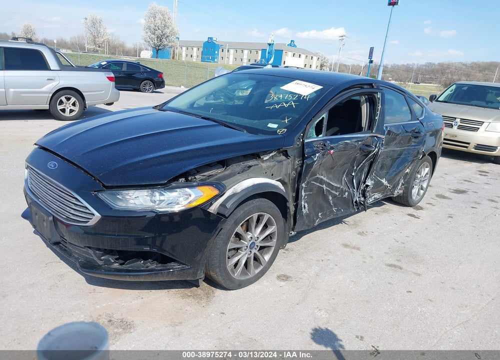 2017 FORD FUSION SE VIN: 3FA6P0HD4HR345692