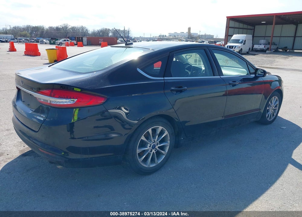 2017 FORD FUSION SE VIN: 3FA6P0HD4HR345692