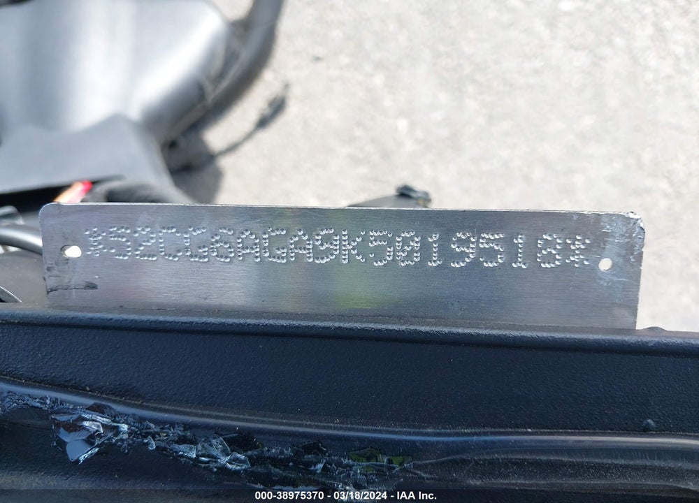 2019 GLOBAL ELECTRIC MOTORS E6 VIN: 52CG6AGA9K5019518