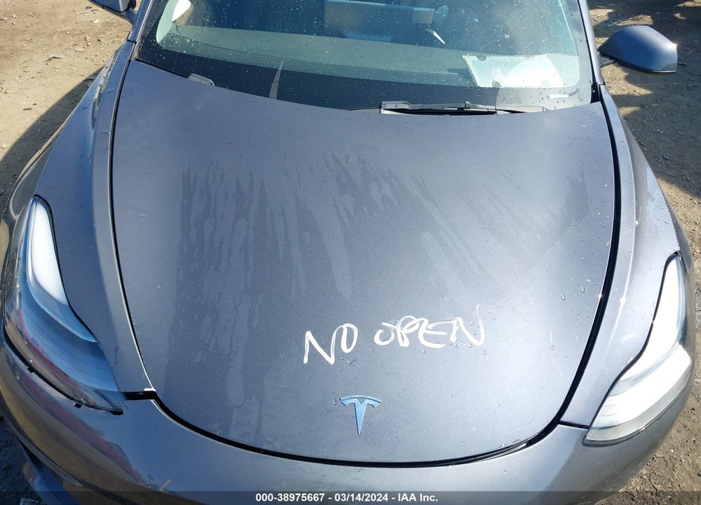 2022 TESLA MODEL 3 LONG RANGE DUAL MOTOR ALL-WHEEL DRIVE VIN: 5YJ3E1EBXNF207759