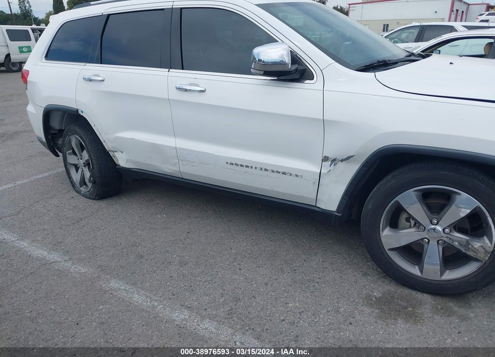 2015 JEEP GRAND CHEROKEE LIMITED VIN: 1C4RJEBGXFC903498