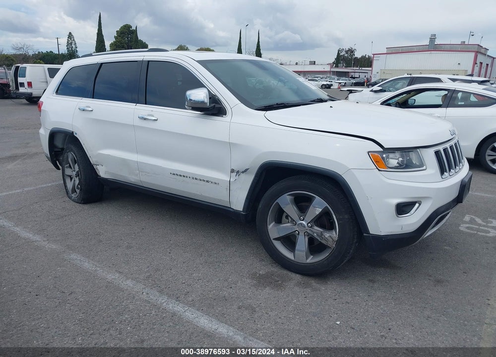 2015 JEEP GRAND CHEROKEE LIMITED VIN: 1C4RJEBGXFC903498