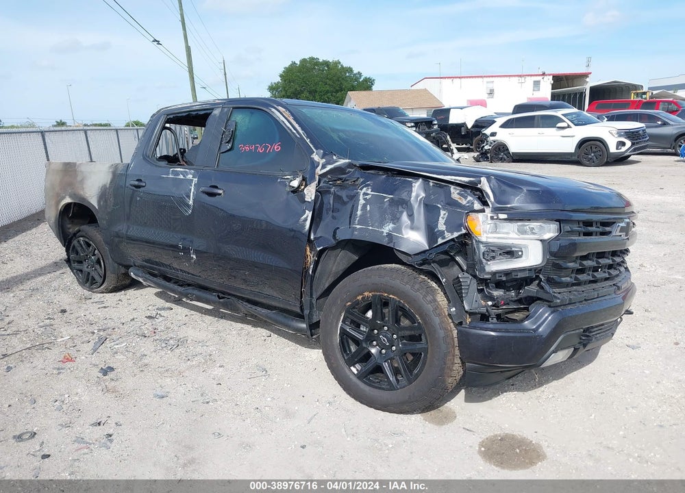 2024 CHEVROLET SILVERADO 1500 4WD SHORT BED RST VIN: 1GCUDEEL4RZ146707