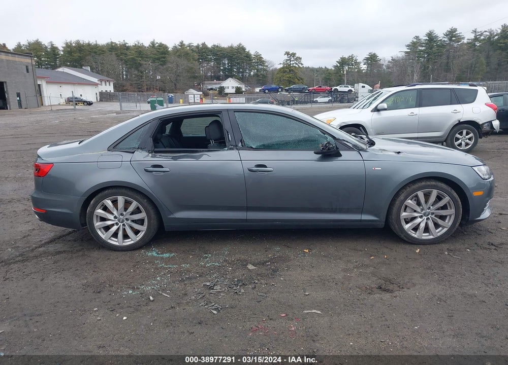 2017 AUDI A4 2.0T PREMIUM VIN: WAUANAF48HN065034