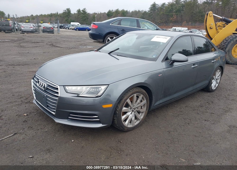 2017 AUDI A4 2.0T PREMIUM VIN: WAUANAF48HN065034