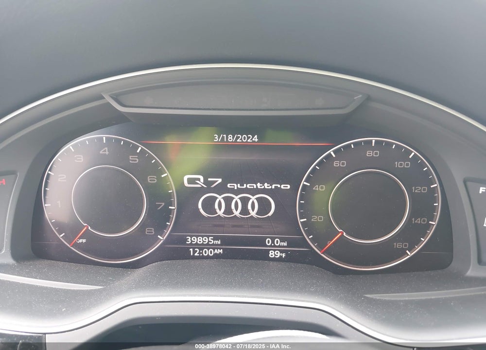 2019 AUDI Q7 VIN: WA1VAAF70KD017738