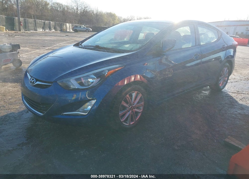 2016 HYUNDAI ELANTRA SE VIN: 5NPDH4AE4GH711032