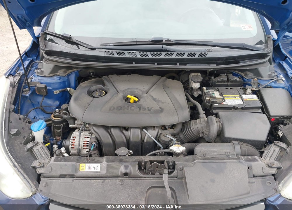 2015 HYUNDAI ELANTRA SE VIN: 5NPDH4AE4FH581381