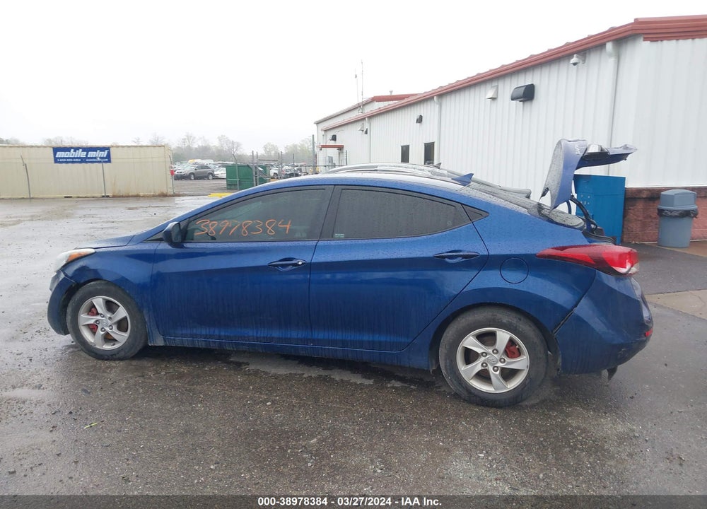 2015 HYUNDAI ELANTRA SE VIN: 5NPDH4AE4FH581381