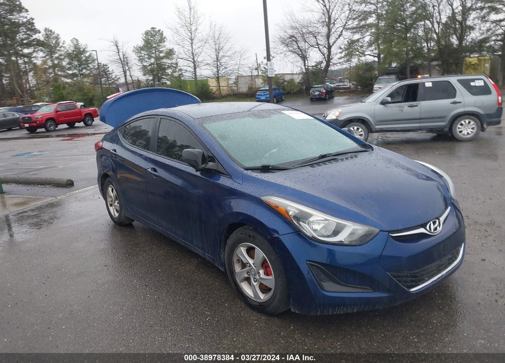 2015 HYUNDAI ELANTRA SE VIN: 5NPDH4AE4FH581381