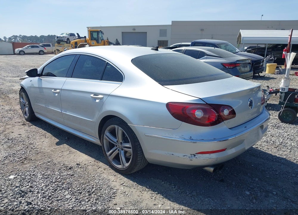 2012 VOLKSWAGEN CC R-LINE VIN: WVWMN7AN2CE552905