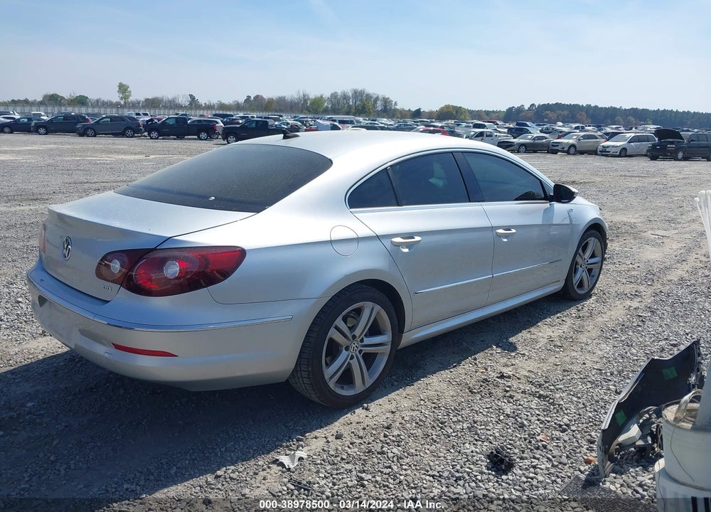 2012 VOLKSWAGEN CC R-LINE VIN: WVWMN7AN2CE552905