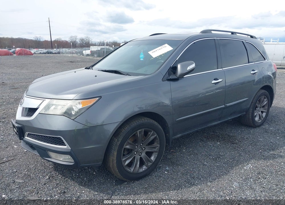 2010 ACURA MDX ADVANCE PACKAGE VIN: 2HNYD2H77AH521857