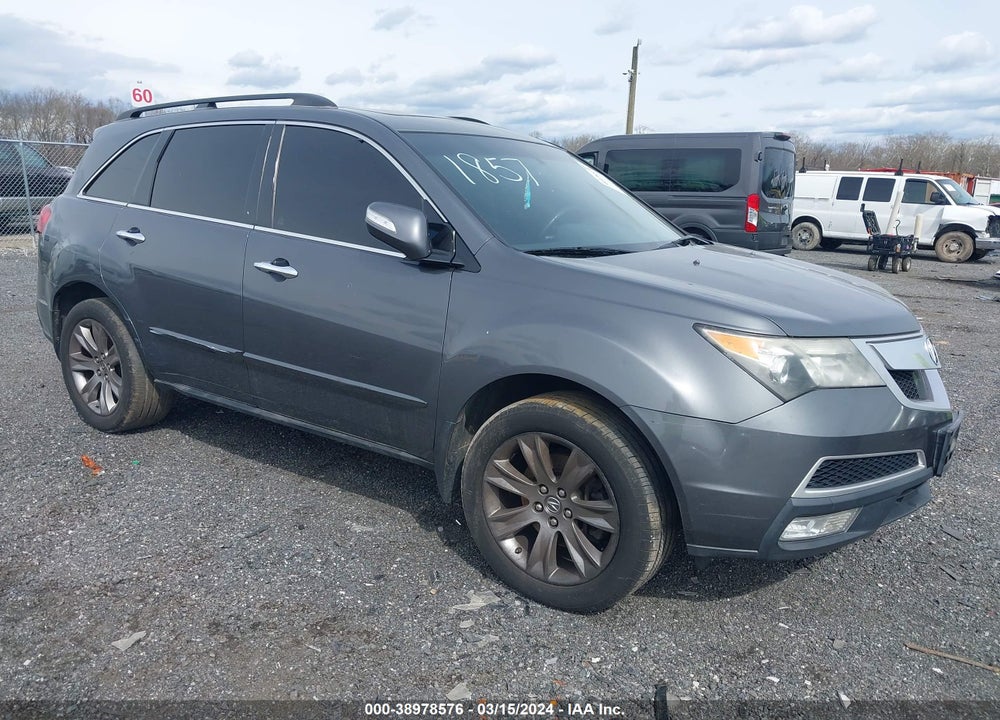 2010 ACURA MDX ADVANCE PACKAGE VIN: 2HNYD2H77AH521857