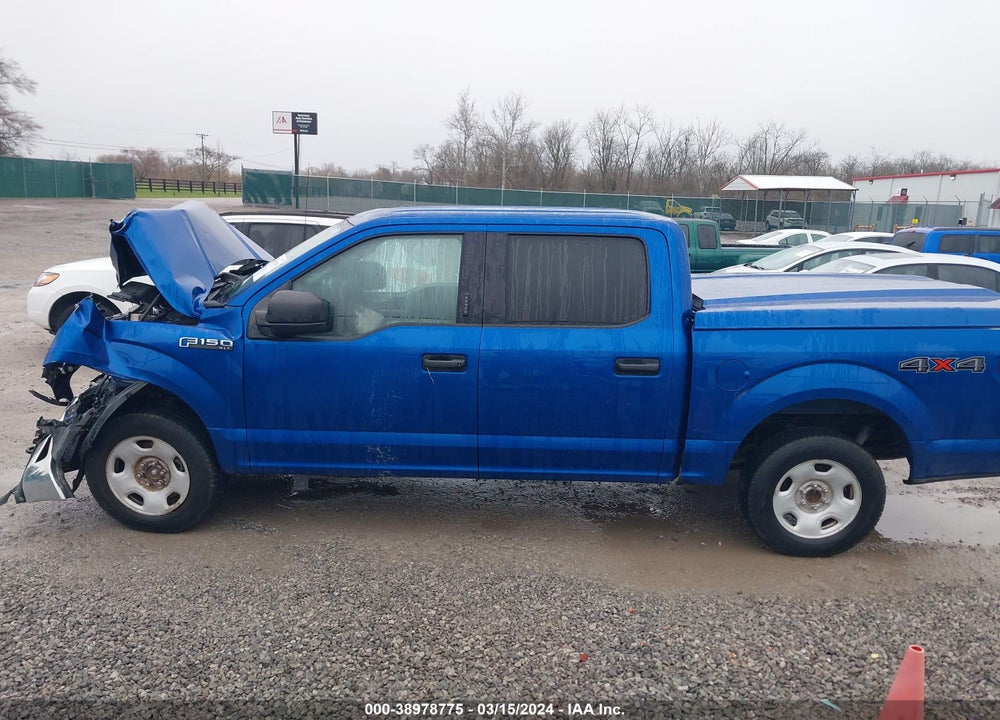 2018 FORD F-150 XLT VIN: 1FTEW1E58JFD63224