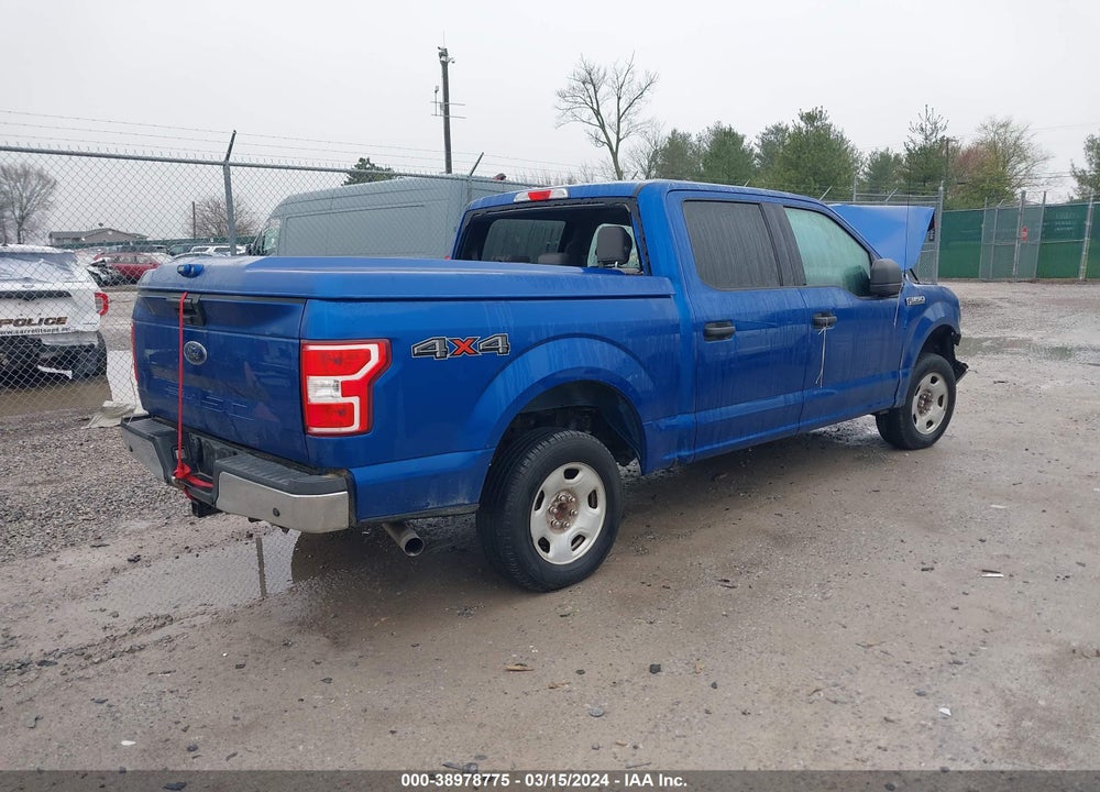 2018 FORD F-150 XLT VIN: 1FTEW1E58JFD63224