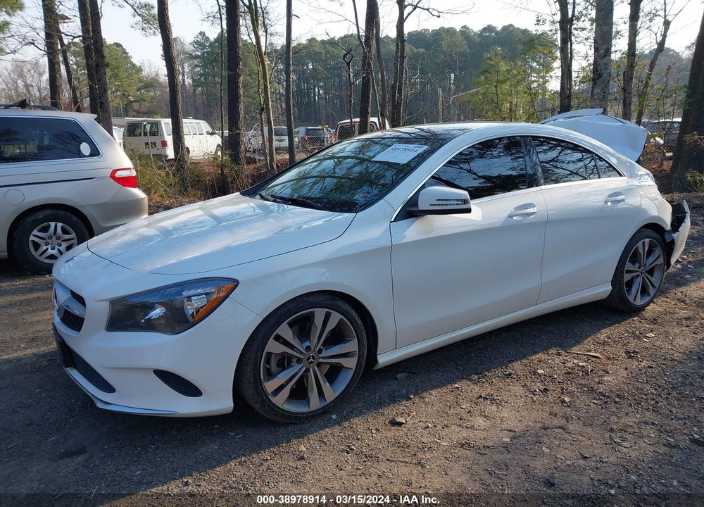 2019 MERCEDES-BENZ CLA 250 4MATIC VIN: WDDSJ4GB9KN724981