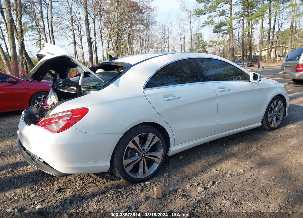2019 MERCEDES-BENZ CLA 250 4MATIC VIN: WDDSJ4GB9KN724981